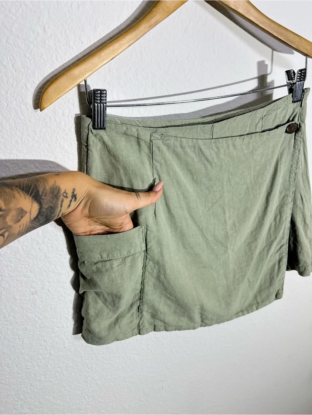 Zara sage green